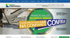 Desktop Screenshot of concretoconfianca.com.br